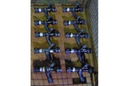 10 x Mach 3 Branch Nozzles