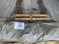 1X LARGE UNISSUED TARPAULIN SHEET/COVER