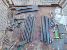 1 x Stillage of Track Clamps, Track Pins Tools etc