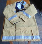 1 x Unissued Cosalt Ballyclare Fire Fighters Tunic - Size Medium Tall