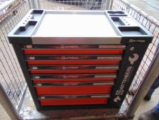 Huttenberg 5 door Mechanics Tool Chest on Castors c/w tools, New and Unissued