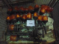 Assortment of Amber Beacons Ect.