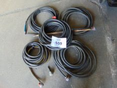 5 x Chimney Hose Reels & Chimney Rose Nozzles