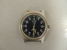 CWC 0552 Royal Marin / Navy issue Service Watch, Nato Marks, Date 1990 Gulf War