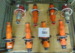 8 x Chubb Fire Foam Making Branch Pipe - FB5X