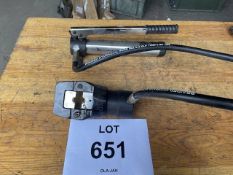 UNISSUED HYDRAULIC PIPE/ FITTINGS CRIMPER