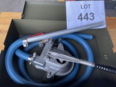 NEW UNISSUED LIFT PATAY FUEL PUMP C/W HOSE ETC IN TRANSIT CASE