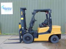 2011 Yale GDP35VX Fork Lift Truck 4000 hours Triple 3 stage mast with side shift