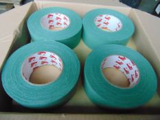 16 Rolls of New Unissued Green Linen Cloth Scapa Adhesive Tape 50m x 50m Roll