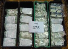 380 x New Elasticated Chin Straps & 10 x Safety Glasses