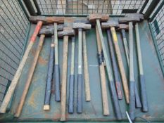 15 x British Army Pioneer Sledge Hammers