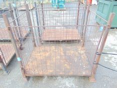 Steel Stacking Stillage W/ Removable Posts & Sides