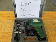 PARKSIDE SOLDERING KIT C/W CASE AND ACCESSORIES