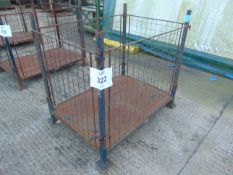 Steel Stacking Stillage W/ Removable Posts & Sides