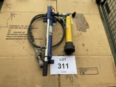 HYDROTEC PORTA POWER C/W PUMP, RAM AND PIPES