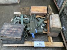 1X PALLET OF RATCHET STRAPS, LIFTING STRAPS, JACKING PADS, ETC