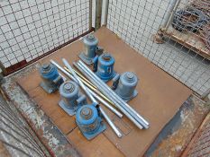 6 x Weber 10ton Bottle Jacks W/Handle