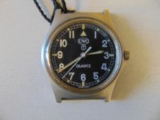 CWC (Cabot Watch Co Switzerland) W10 British Army Service Watch Nato Marks, Date 1998