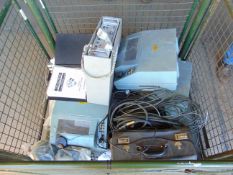 Stillage of Electronic Equipment - Radios, Manuals ect.