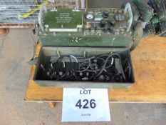 Test Set Clansman Audio Accessories Complete as shown