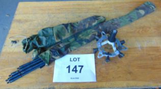 Clansman Ground Plane Antenna Assembly c/w/ Bag