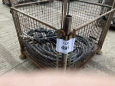 5X VEHICLE REFUELING HOSES C/W ZVA AUTOMATIC NOZLES