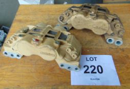 2 x Meritor Hydraulic Brake Caliper Assembly (1 New w Pads - 1 Used)