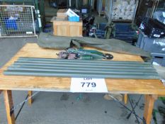 Clansman 6 Section Antenna Kit c/w Accessories and Bag as Shown