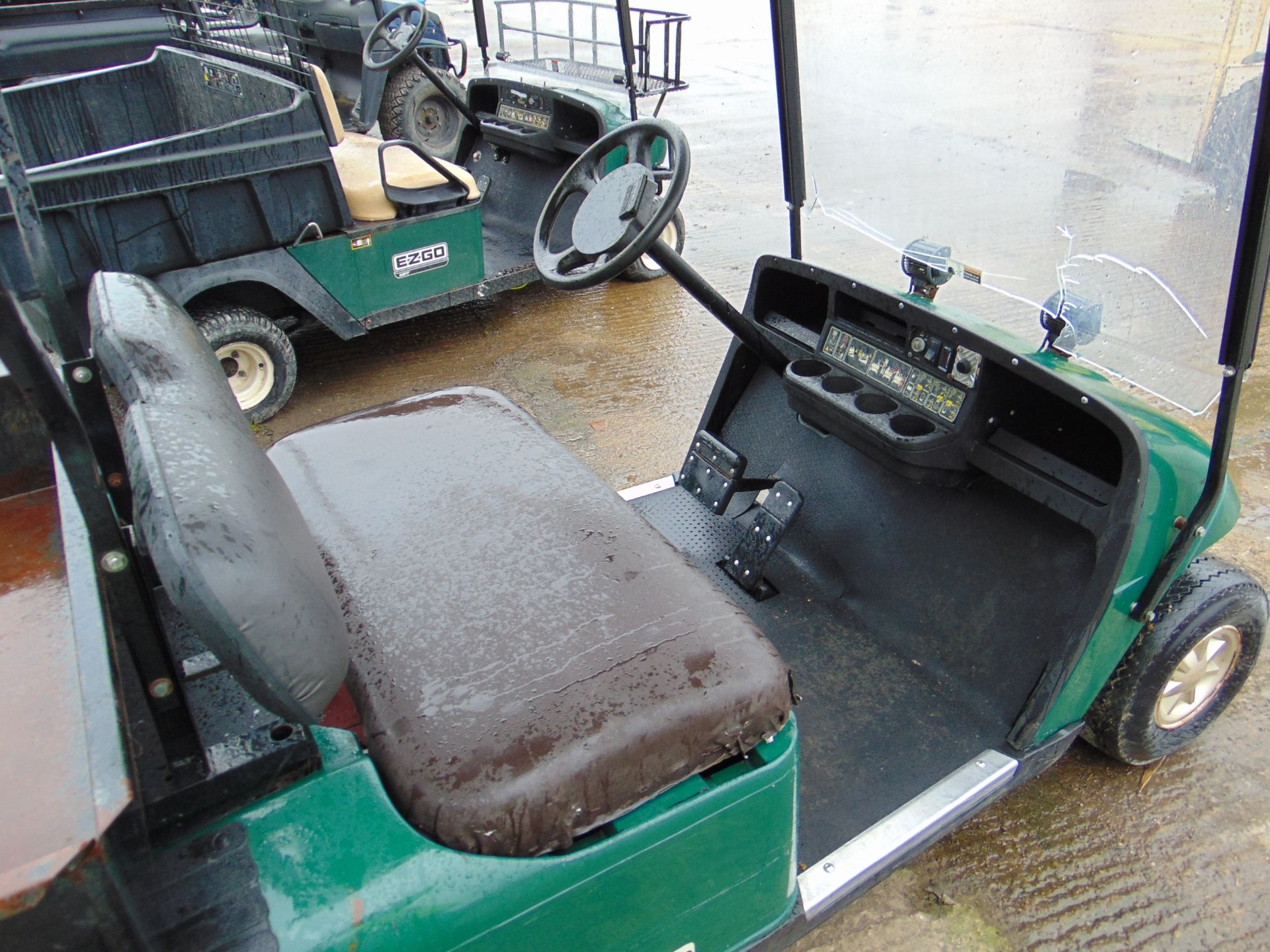 EZ-GO TXT 48 Turf Master Electric Grounds Cart - Image 7 of 8
