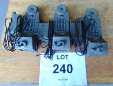 3 x Matel 2C800 Field Telephones