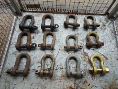 12 x HD Recovery D Shackles from MoD