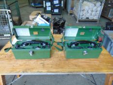 2 x UK PTC 405 Field Telephone Sets