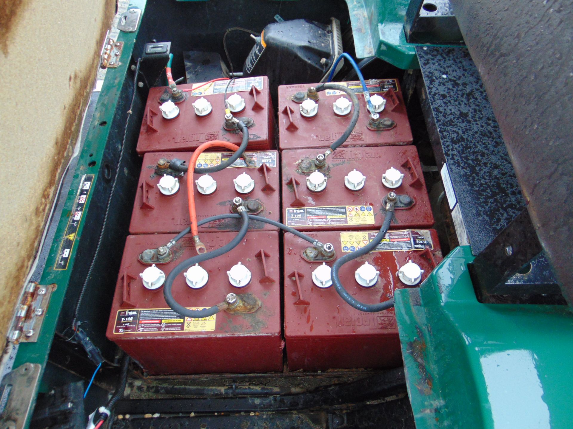 EZ-GO TXT 48 Turf Master Electric Grounds Cart - Image 6 of 8