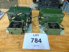 2 x Clansman Antenna Tuning Units TUAM and ARFAT on Frame c/w Leads