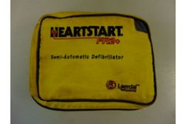 Heartstart FR2+ Semi-Automatic Defibrillator Unit in Carry Case