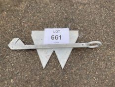 NEW UNISSUED GALVANISED WINCHING ANCHOR
