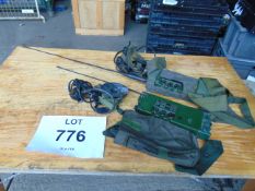 2 x Clansman RT 349 Transmitter Receiver c/w Accessories as Shown