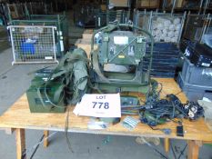 Clansman RT 351 Transmitter Receiver c/w Accessories and 3 Spare Batteries as Shown