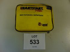 Heartstart FR2+ Semi-Automatic Defibrillator Unit in Carry Case