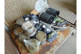 1 x Stillage FV & Vehicle Spares inc Warrior Transmission Couplings Suspension Air Bags, Wipers etc