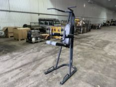 Bodytec Fitness - Assisted pull up tower with assisted dip deck.