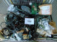 Stillage of Clansman Radio Equipment inc Cables ect.