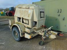 Lister 4 Cylinder Diesel 15 KVA Generator on Penman 2 Axle Trailer