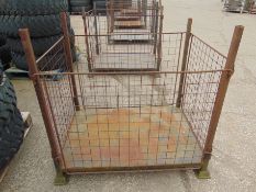 Steel Stacking Stillage W/ Removable Posts & Sides