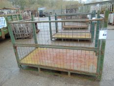 Heavy Duty MOD Steel Stacking Stillage w/ Removeable Side Bars & Corner Posts