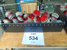 50 x Land Rover Screw on Light Lens