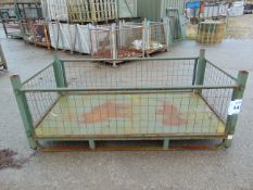 Heavy Duty MOD Steel Stacking Stillage w/ Removeable Side Bars & Corner Posts
