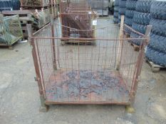 Steel Stacking Stillage w/ Removeable Sides & Corner Posts