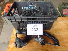 New Unused Trailer Power Connector Cables x 7