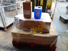 56 x 5 Litre Cans of Cleenol Rinse Aid Dish Washer Additive, New and Boxed